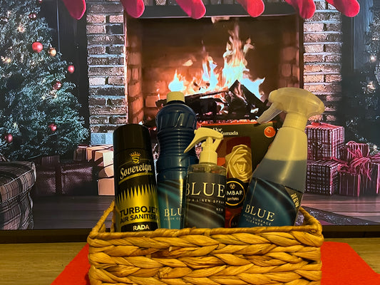 Blue Christmas Hamper