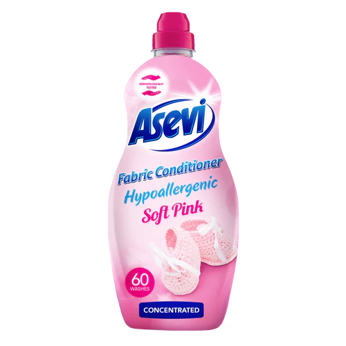 Asevi Talco / Soft Pink Fabric Softener Hypoallergenic 60 wash